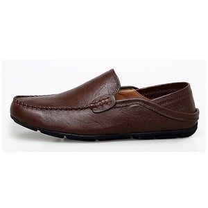 Men’s leather slip on loafers